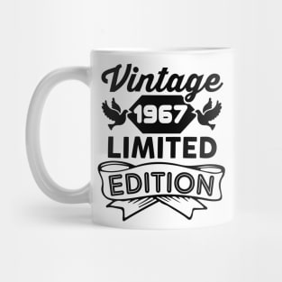 vintage 1967 limited edition birthday gift Mug